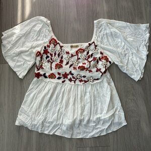 Shyanne Textured White Fabric